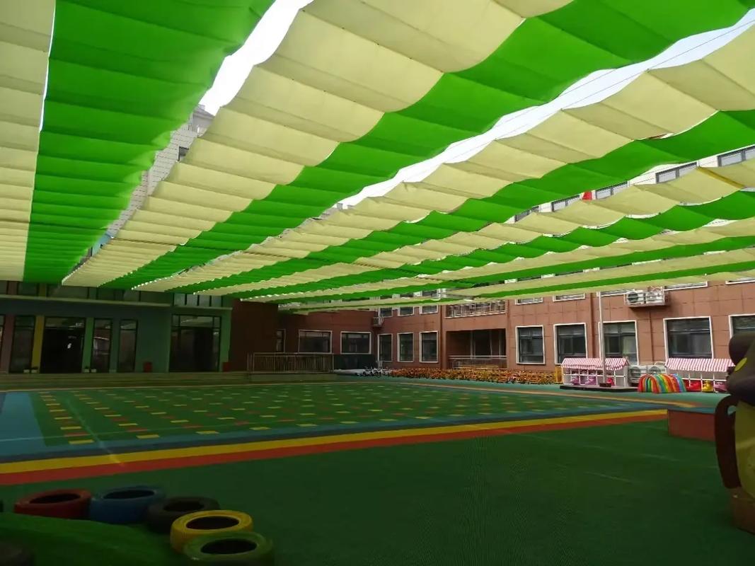 #户外电动天棚帘#幼儿园遮阳帘#商场采光顶电动遮阳棚#遮阳天慕#郑州电动遮阳帘厂家